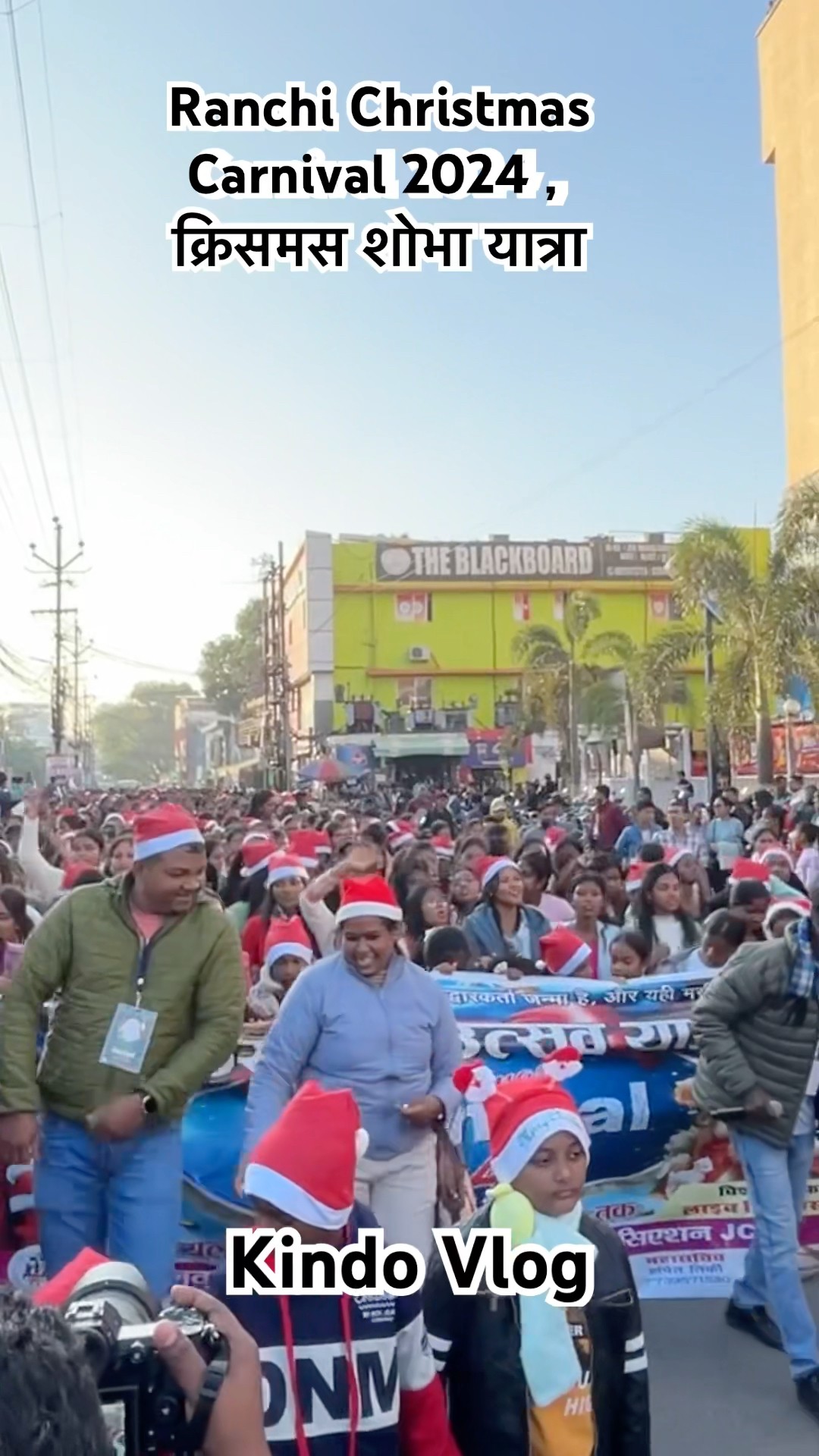 Ranchi Christmas Carnival 2024 , क्रिसमस शोभा यात्रा/video83